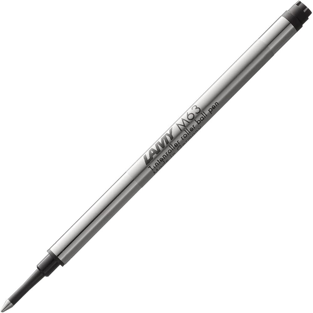 LAMY Rollerball Pen Refill M63 Black - Medium Line Width LAMY Rollerball Pen Refill - Smooth Writ...