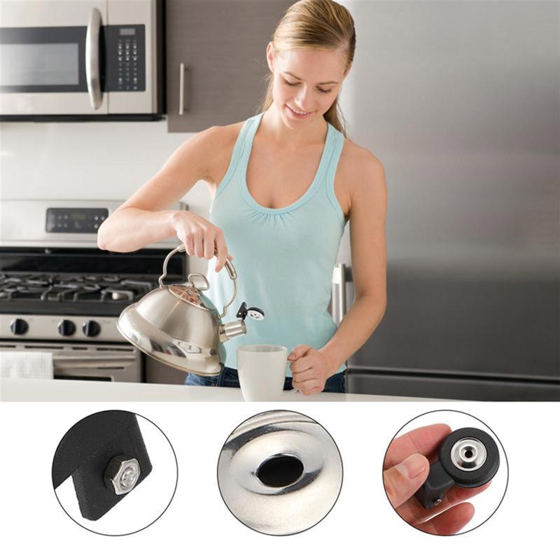Kettle Spout Whistle Nozzle Stainless Steel Kettle Spout Teakettle Nozzle Water Boiling Kettle Replacement Accessory
