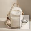 2026 New Style Korean Fashion Canvas Backpack for Women Travel Casual Daypack Lightweight Oxford Cloth Cute Small Bag