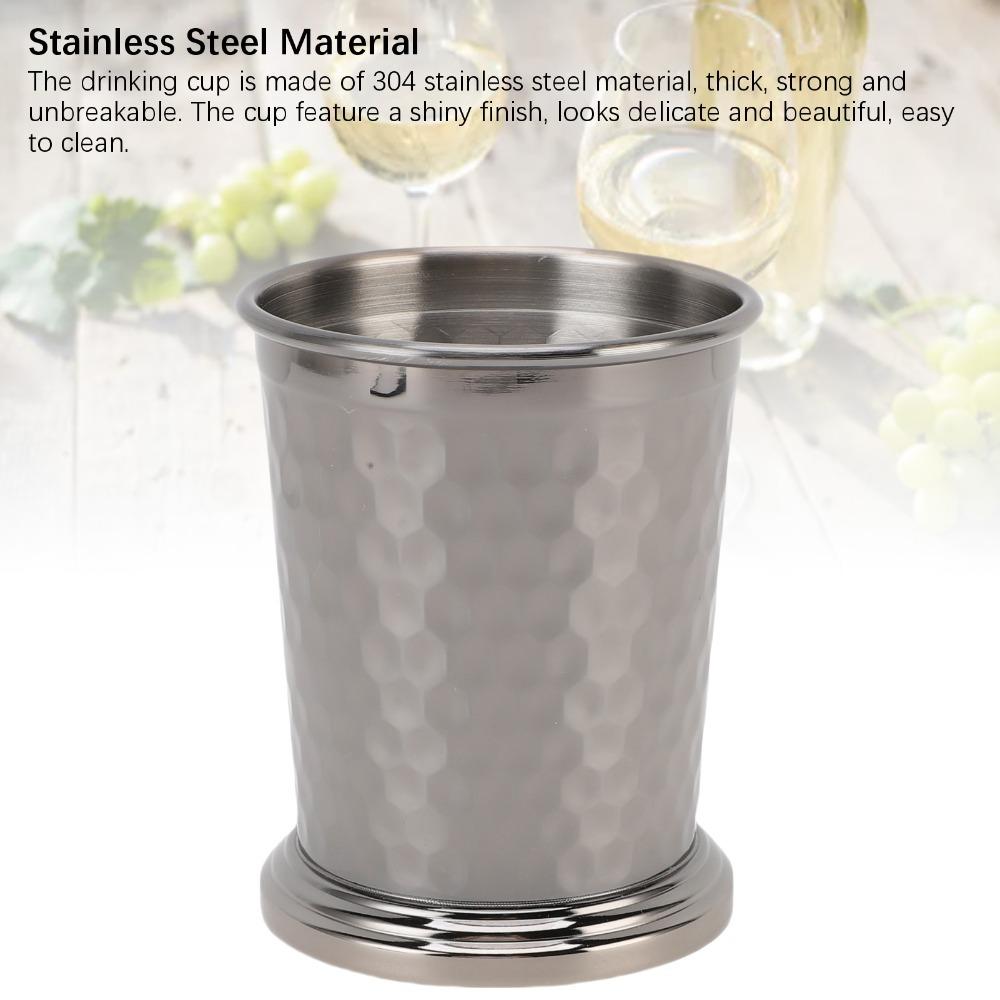 304 Stainless Steel Stainless Steel Drinking Cup 400ml Beverage Cup Drinking Glass Wedding