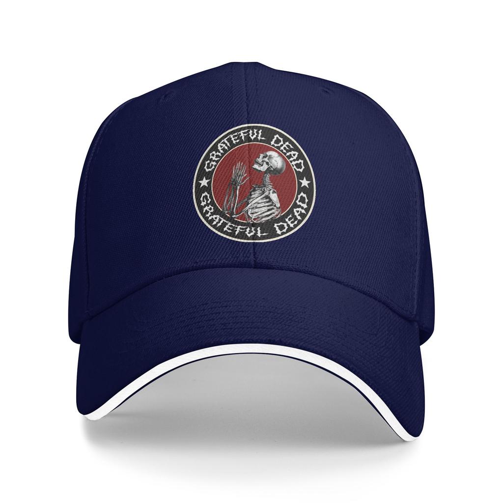 Grateful Dead Baseball Cap UnisexTeens Custom Logo Hip Hop Hats Summer Classic Hunting Camping Breathable Baseball Caps