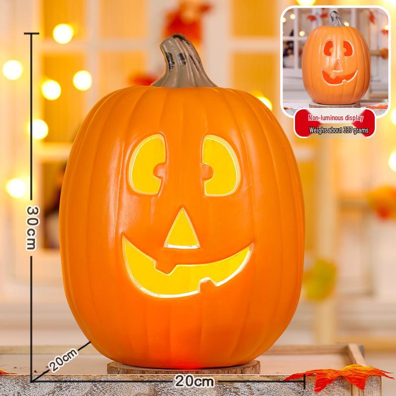 Halloween Glowing Pumpkin Lanterns for Shopping Mall Decor and Courtyard Ornaments