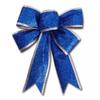 Vibrant Christmas Bow Decoration Ornament for Dressing Up Your Tree Pack of 5