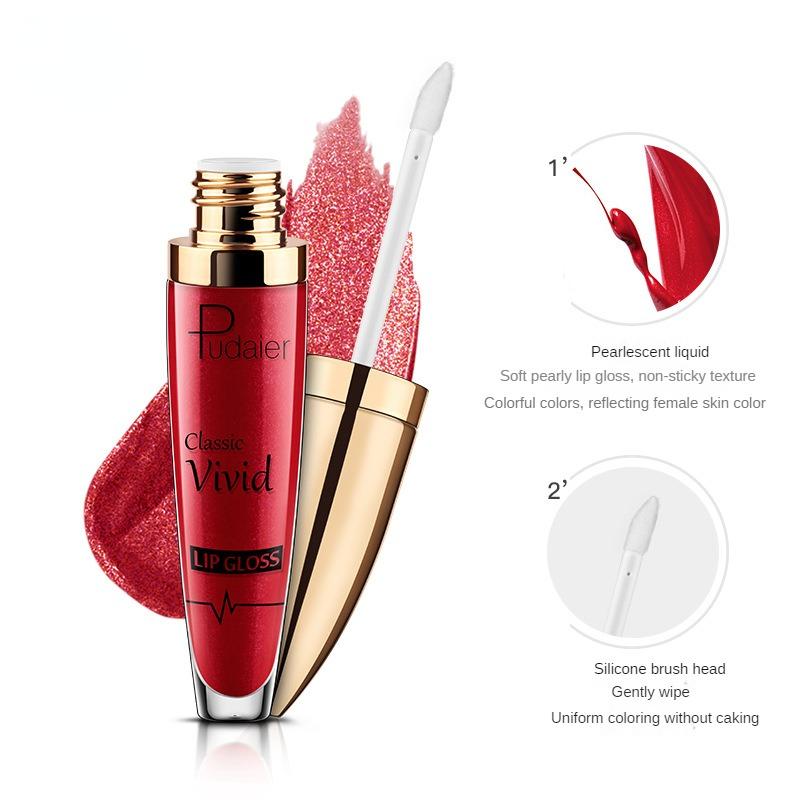 

Матовая антипригарная помада Liquid Pearl Lipstick, доступно 18 цветов