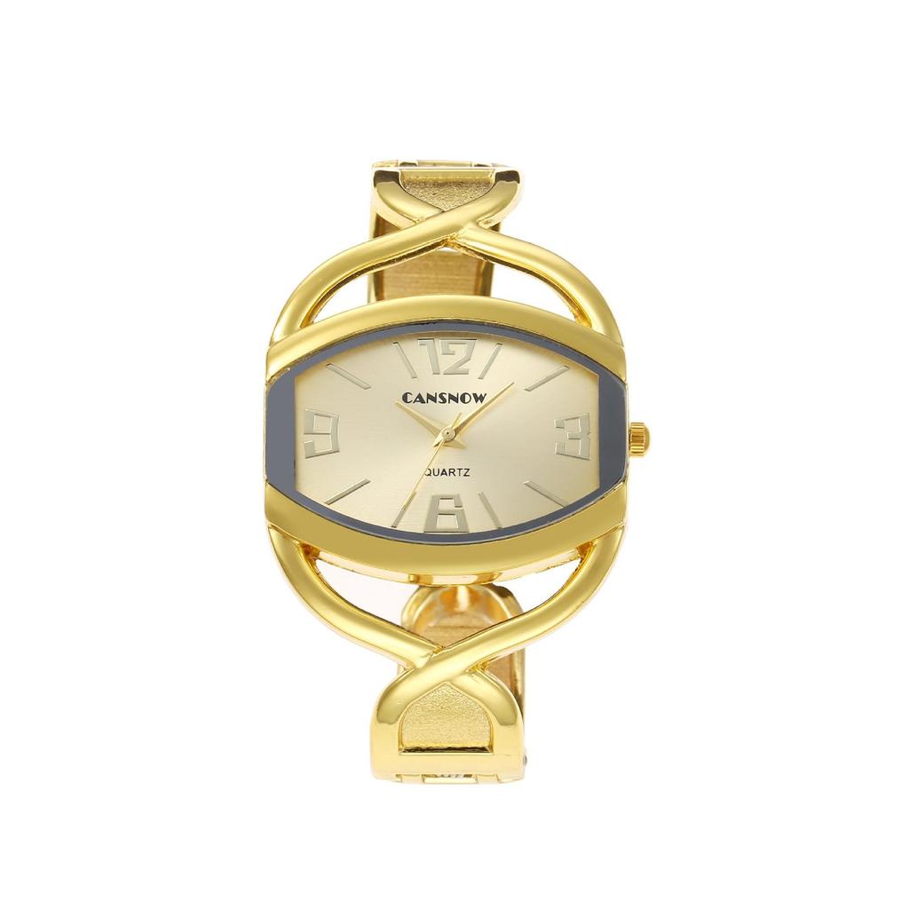 Fashion Women's Gold Watch Bangle Bracelet Stainless Steel Luxury Watches for Women Ladies Quartz Wristwatch