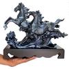 Resin Running Horse Sculpture. 38.1 Cm. Figurine. Decorative Items. Home Decor.