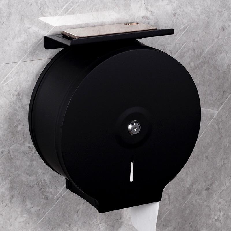 Stainless Steel Waterproof Large Toilet Paper Dispenser for Public and Hotel Bathrooms