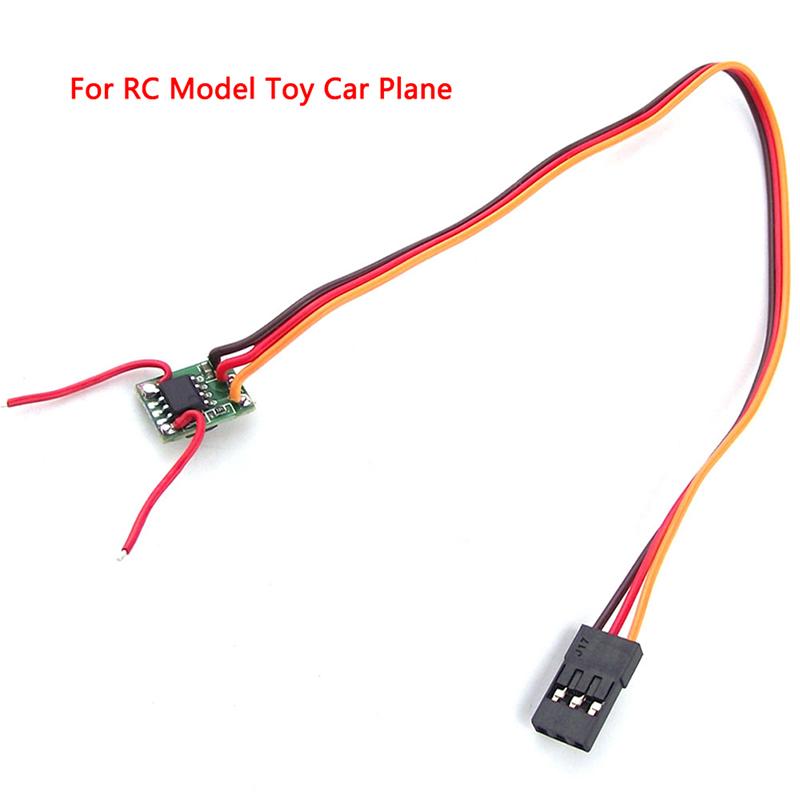

Micro 1A Dual-Way Brushed 5V Control Circuit Board For Rc Model Toy Car Plane 21.5cm