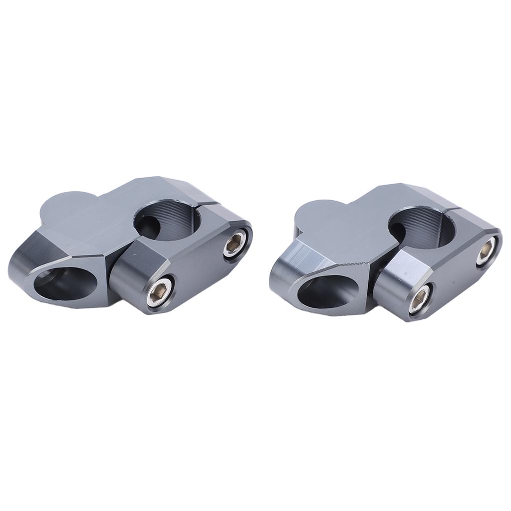 7Celsius8in Handlebar Risers CNC Aluminum Alloy   Motorcycle Modification Accessory