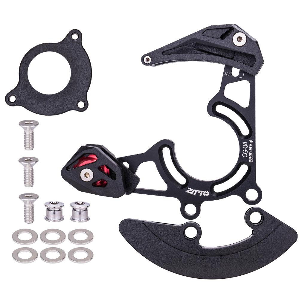 ZTTO MTB ISCG05 Chain Guide Chainring Guard1x Mountain Bike Pulley Chains Stabilizer DH 32-38T BSA Compatible Bicycle CG04