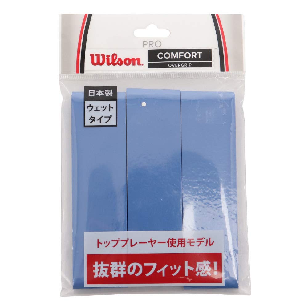 

Wilson Tennis and Badminton Grip Tape PRO OVERGRIP Blue WRZ4020BL (3-Pack) синий