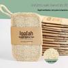 Loofah Core Natural Pot & Dishwashing Brush - Durable, Non-stick Oil Sponge for Household Kitchen Cleaning