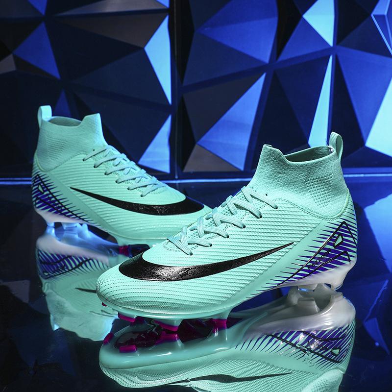 

Чемпионат мира тренировка шиповки 2025 женская спортивная обувь высокие футбольные бутсы мужская трава подросток сломанный 45