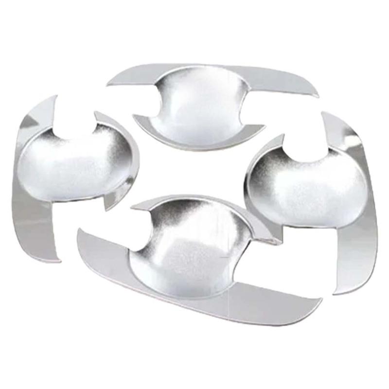 Door Bowl Handle Cover Car Decoration For Suzuki SX4 2006-2014 Smart Keyhole Cars Accessories Chrome Silver Exterior Styling