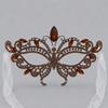 Luxurious Alloy Full-face Mask, Halloween Party, Birthday Masquerade, Bride's High-end Mask