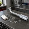 Mini Bike Exhaust Replacement Kit with Stainless Steel Muffler Assembly for CT200U CT200U-EX Maintenance