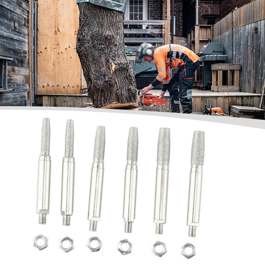Practical Replacement High-Quality Materials New Grinding Head Hand Tools 4.0mm/5.0mm/6.0mm 50mm / 1.96Inch 6pcs Portable Set