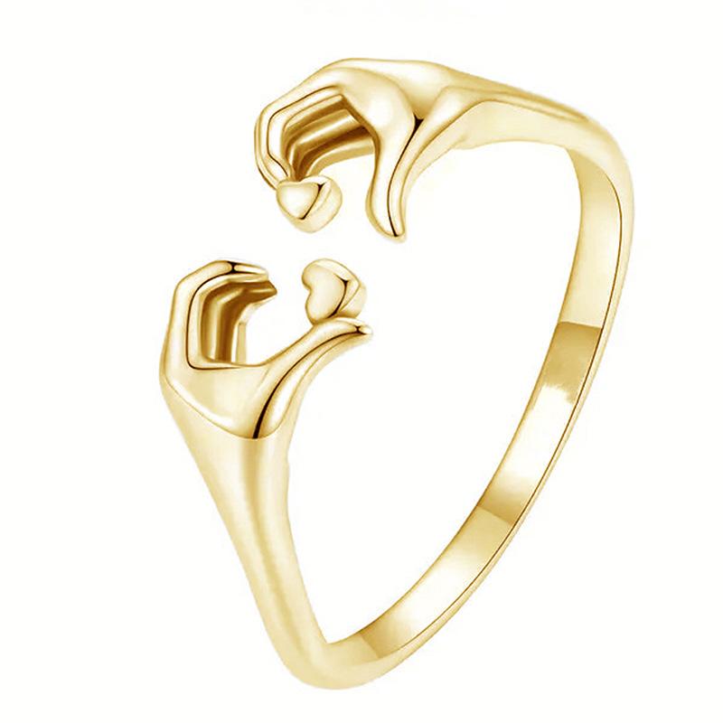 European And Korean Fashion Than Heart Ring Women, Couple Gift Boys Gift Ring, Popular Simple Finger Ring