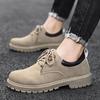 Fashion 2024 New Versatile Casual Spring and Summer Anti Slip Breathable Men's Work Shoes