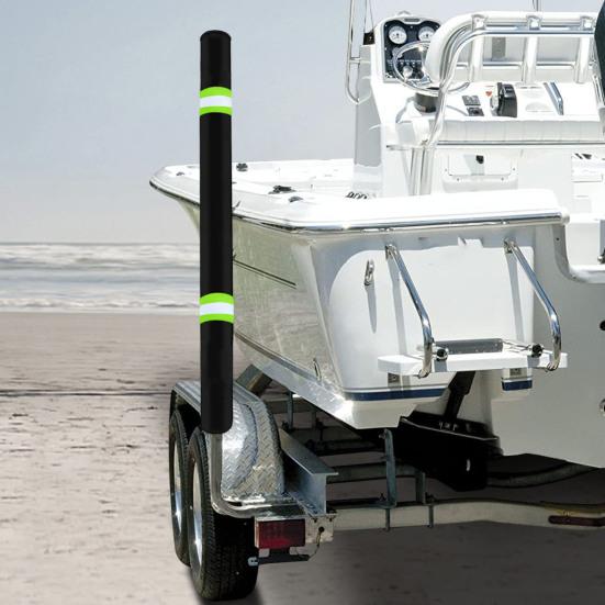2Pcs Boat Trailer Guide Pole Cover 36 Inch UV Fade Resistant Boat Trailer Guide Protective Pad for Ski Boat Fishing Boat Sailboat Trailer