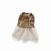Lace Dog Dress Thin Mesh Mesh Skirt Fashion Dog Clothes  Dog Accessories