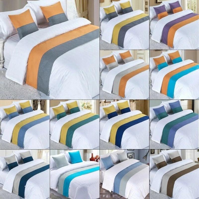 Modern Bed Runner Bedding Scarf Towel Protection Throw Bedding For Bedroom Hotel Wedding Room Decor Bed Runner