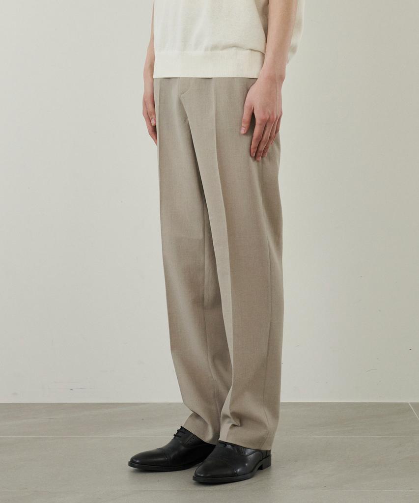 210EDIT Men'S Cool Silky Cinnabar Semi-Wide Slacks_Ze2Pt120_Sbe