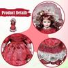 16.14 Inch Tall Porcelain Doll Collector's Figurine – Charming, Old-fashioned Ceramic