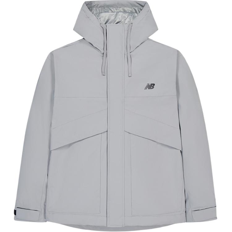 New Balance Jacket Men s Silver Gray AMJ43377-TAG M