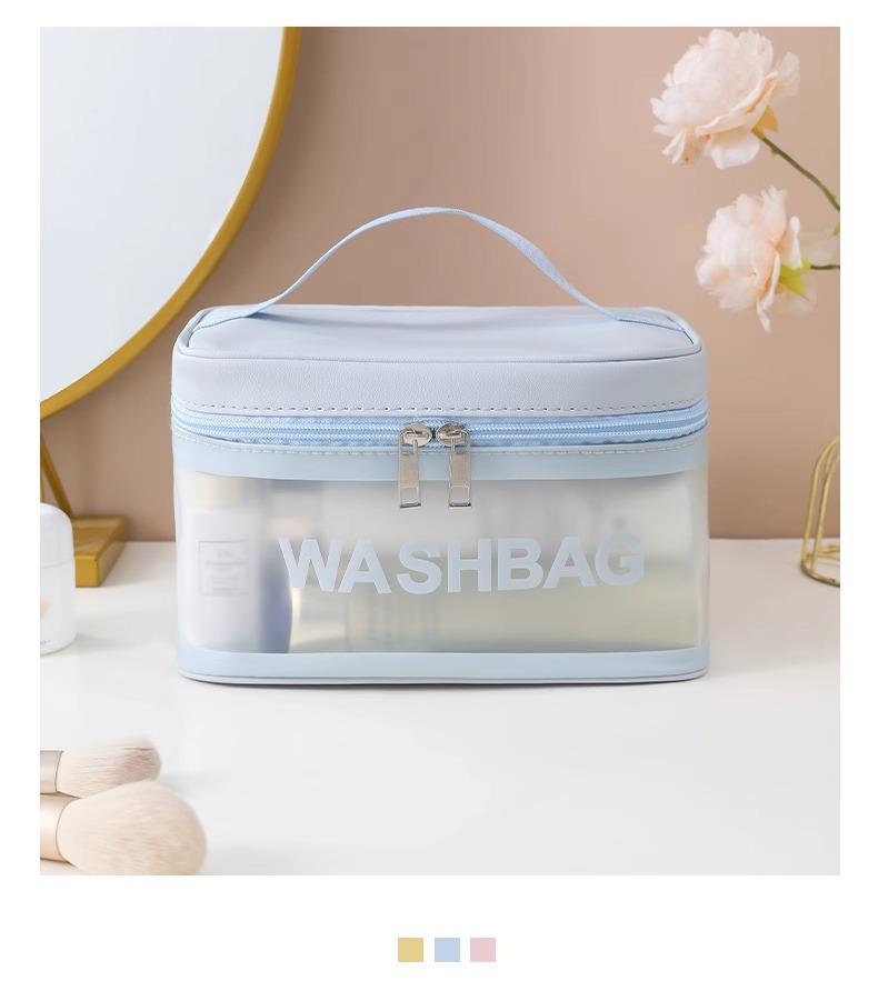 Bolsa de Almacenamiento Impermeable de Gran Capacidad para Maquillaje y Artículos de Tocador