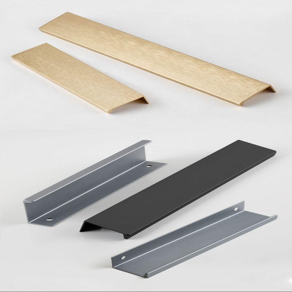 

Алюминиевый шкаф тяги края двери ручек кухонного шкафа 150*32*17,5мм прочный