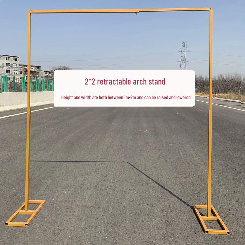 Telescopic Wedding Backdrop Stand: Stage Rack & Outdoor Decoration