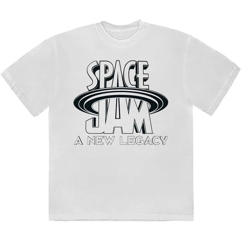Space Jam T-Shirt: Space Jam 2 B&W Logo OFFICIAL NEW S