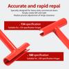 Door Hinges Gap Adjusting Wrench Humanized Operation Design Round Bolt Door Hinge Adjustment Tools Door Hinge Repair Tools