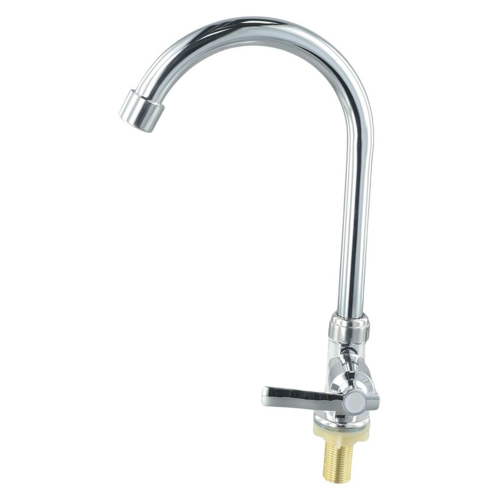 Bathroom Faucet Bent Cold Water Kitchen Sink Plastic Steel