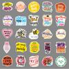 100 Inspirational English Motto Doodle Creative Suitcase Tablet Car Refrigerator Decorative Stickers