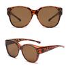 Fashion Large Frame Sunglasses Cover Over Myopia Prescription Glasses Portable Men Women Vintage Fishing Driving Eyewear