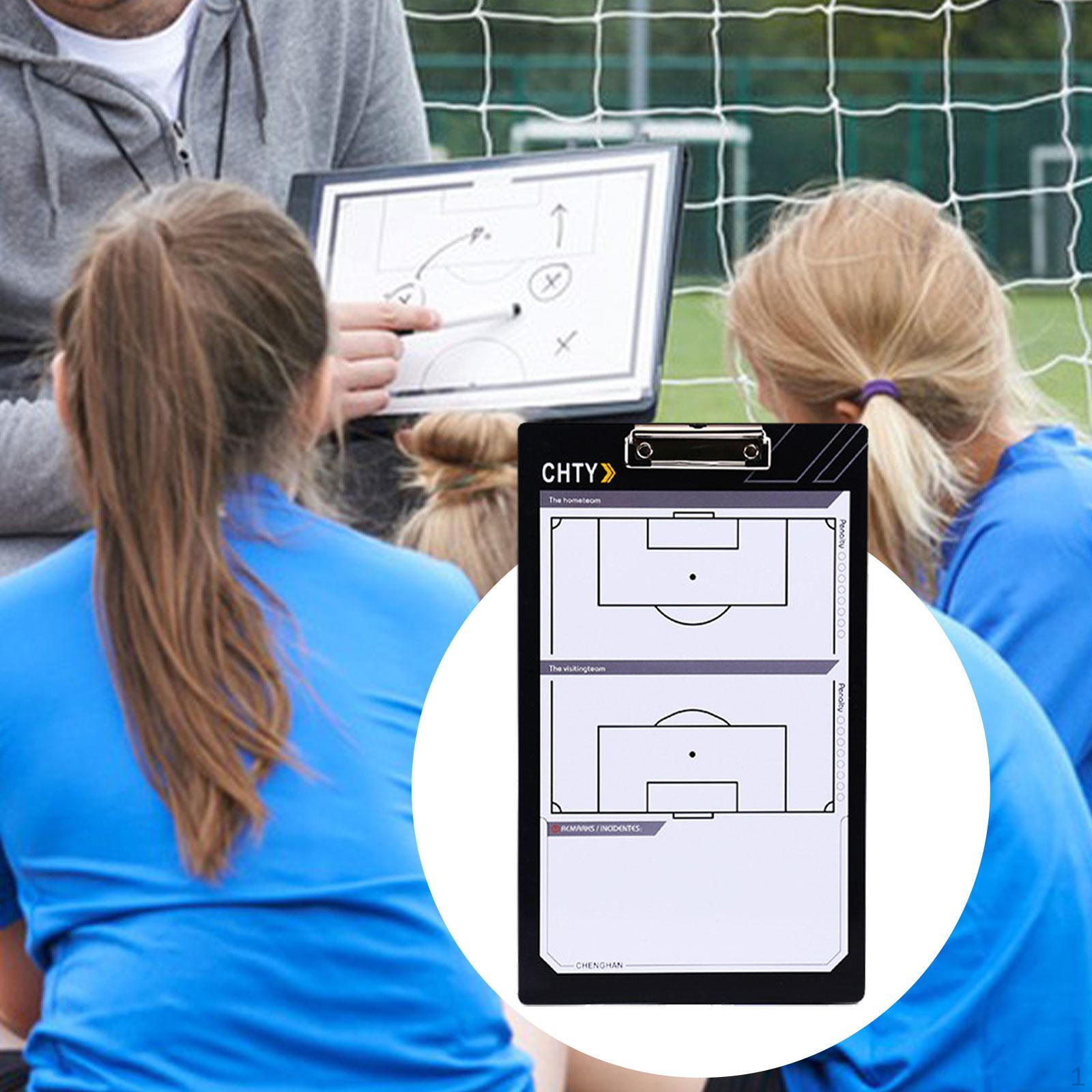 

Тренерская доска для мяча, дисплей для тренеров, буфер обмена, профессиональная портативная стратегия для судей Lawn Soccer