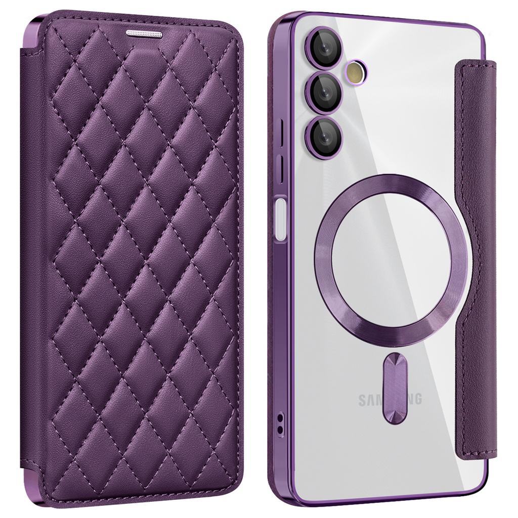 Für Samsung Galaxy A05s 4G Hülle Kartenfächer Sturzsicher Leder Handyhülle Kompatibel mit MagSafe