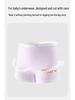 Girls' A-Class Cotton Boxer Shorts – Soft, Comfortable, No-Pinch Design for Toddlers and Children.