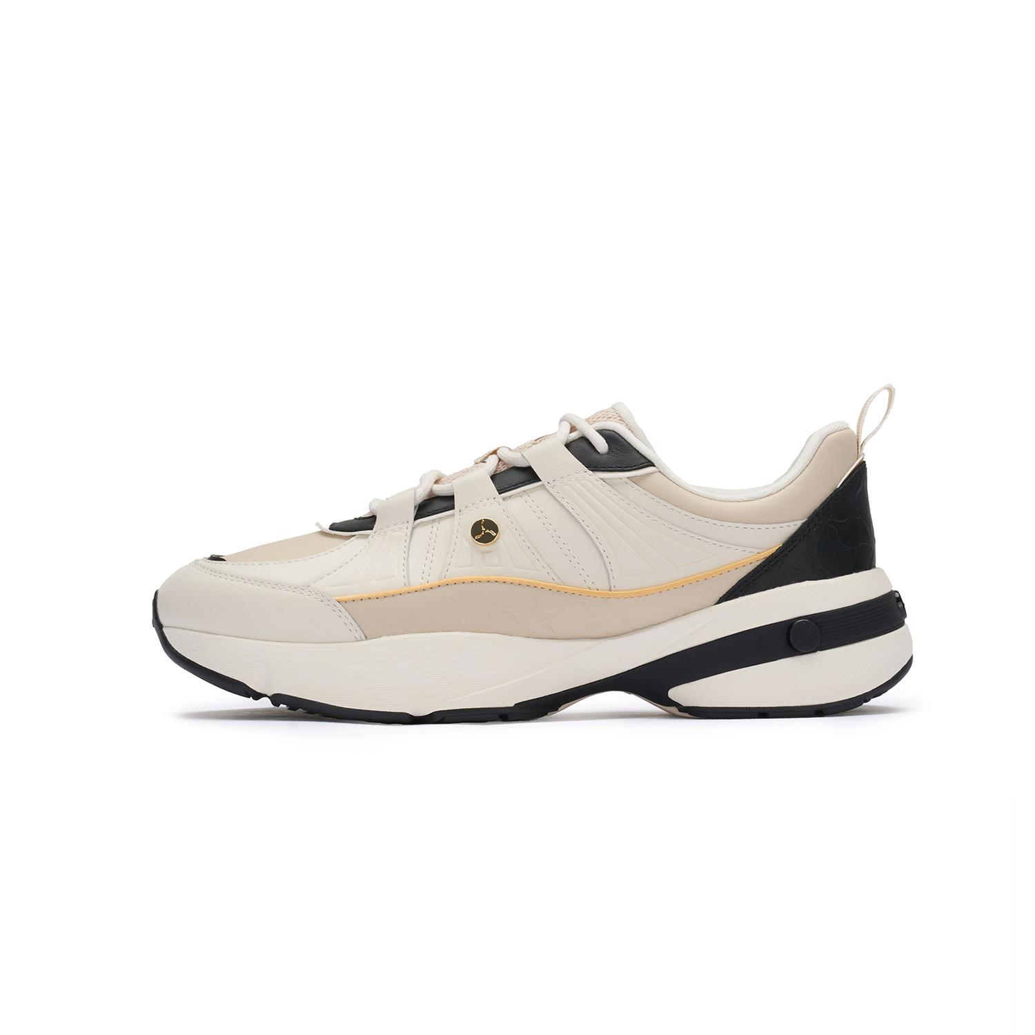 LI NING 1990 Cow Leather Lightweight Low top Casual Shoes Women s ALLW004-2 36