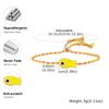 Vnox Trendy Multicolored Ocean-themed Ceramic Fish Woven Bracelet Boho Charm Rope Wristband Friendship Summer Beach Jewelry