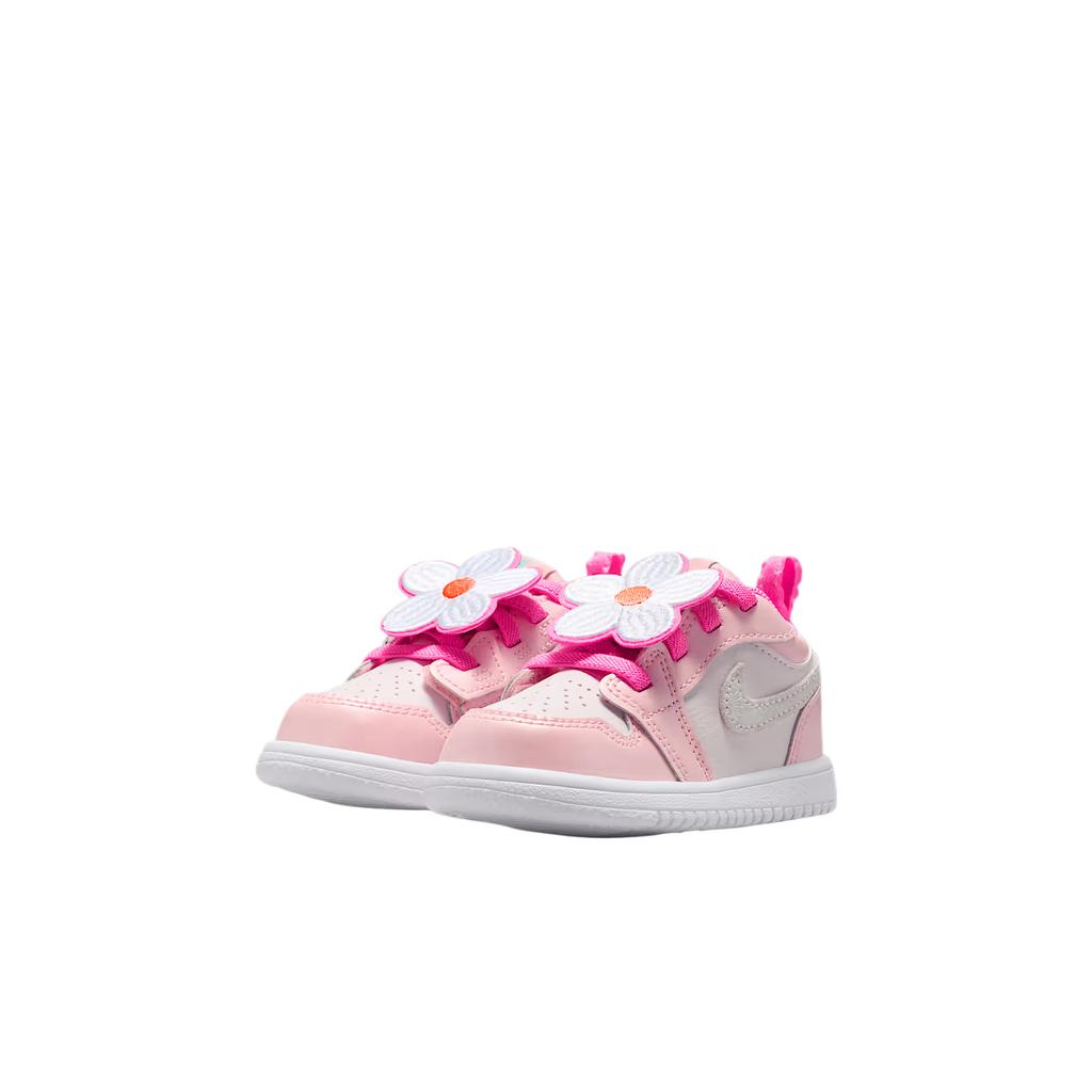 Air Jordan Jordan 1 Low Alt Se TD Pink Glow Baby Sneakers Pink-Bloom Hyper-Orange Light-Aqua II0593-600