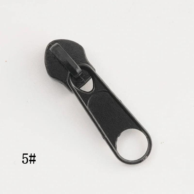 10-50 szt. #3 #5 #8 #10 Wodoodporne suwaki do zamków odwróconych do zamków nylonowych Kurtka Namiot Pociągacz do zamka Główka Naprawa Akcesoria do szycia