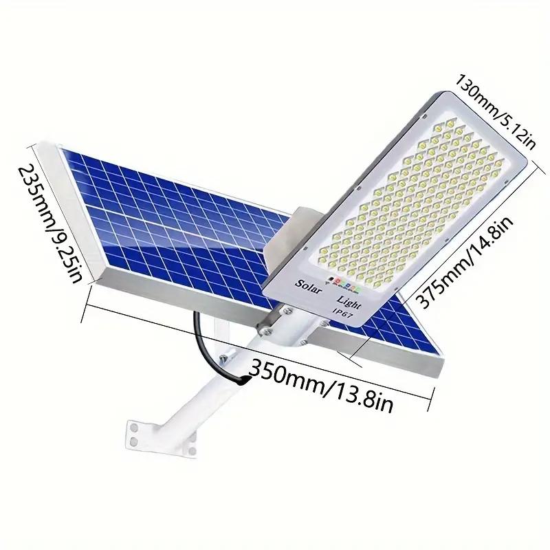 

200 Вт Солнечный уличный фонарь наружный 6000 мАч солнечный свет водонепроницаемый безопасное освещение садовое освещение украшение сада