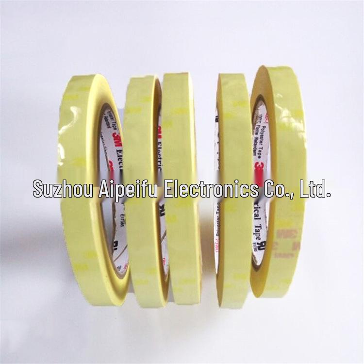 3M 1350F-2 Mylar Tape: Flame-Retardant, High-Temperature Resistant Polyester Film for Transformer and Motor Insulation