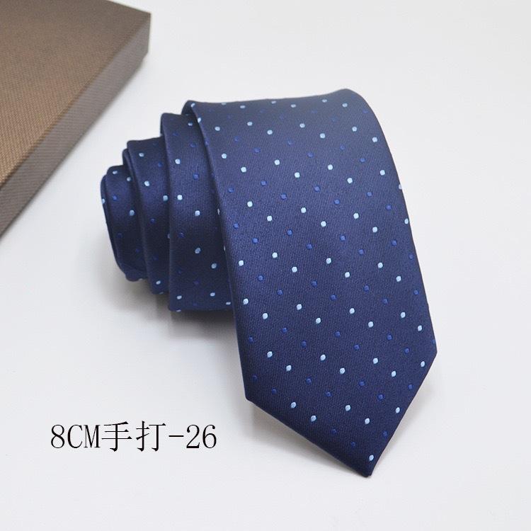 Formelles Hemd Business Krawatte Hochzeit Bankett Herren Polyester Handgebunden Lange Krawatte