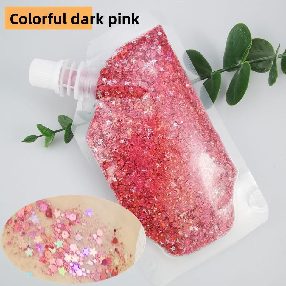 Gel Sequins Pearlescent Eye Makeup Stage Makeup Gel Sequins Photo Hair Makeup Glitter