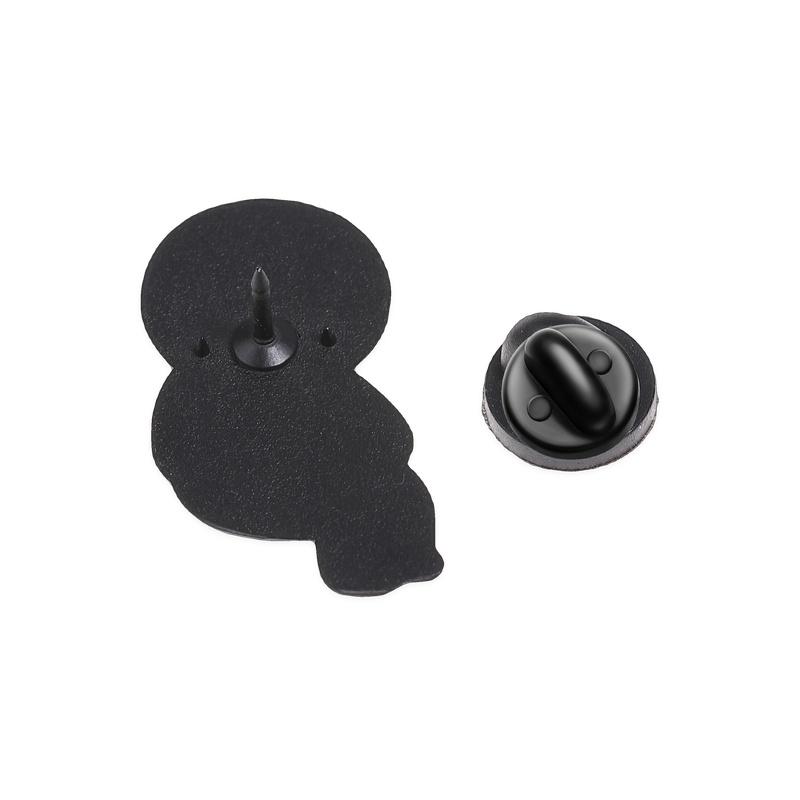Xiaomi Squeezing Belly Smiling Crying Stick Figure Enamel Pin Humor Figure Hands On Belly Fat Teardrop Face Brooch Badge Jewelry Gifts
