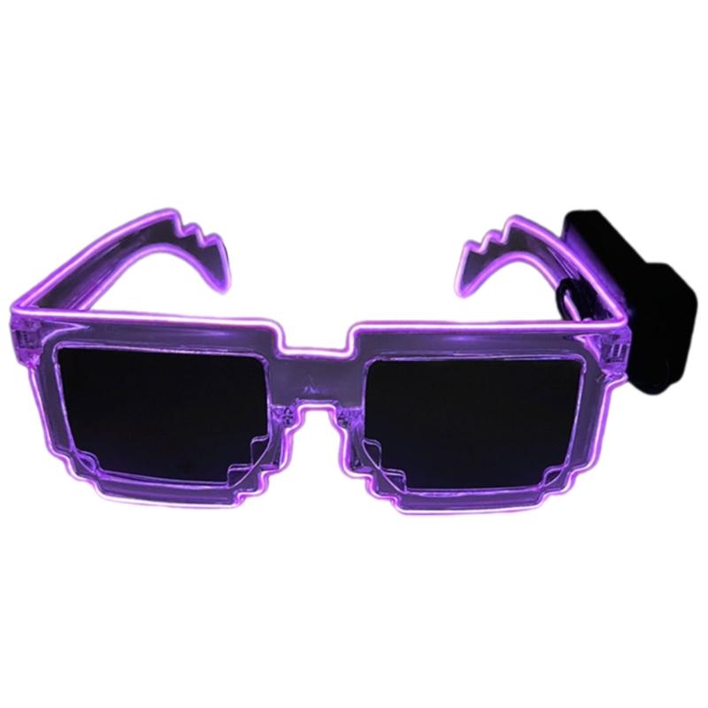 LED Light Up Sunglasses With Fashion Frame and Lens For Night Parties And Festival Event Gathering Dressingup Eyewears
